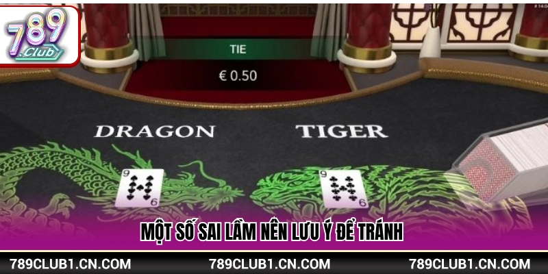 Các sai sót thường gặp cần phải tránh